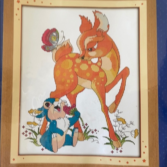 Disney Cross Stitch Kit, Bambi and Thumper - Picture 2 of 4